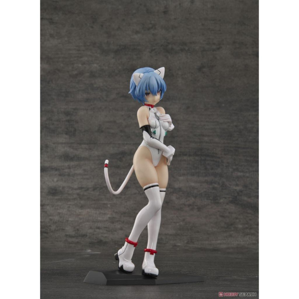 【小人物繪舘】*現貨*日版RC Berg 新世紀福音戰士ぐりむろっく！PLUS 綾波零 正版GK白模人形未組裝未上色-細節圖8