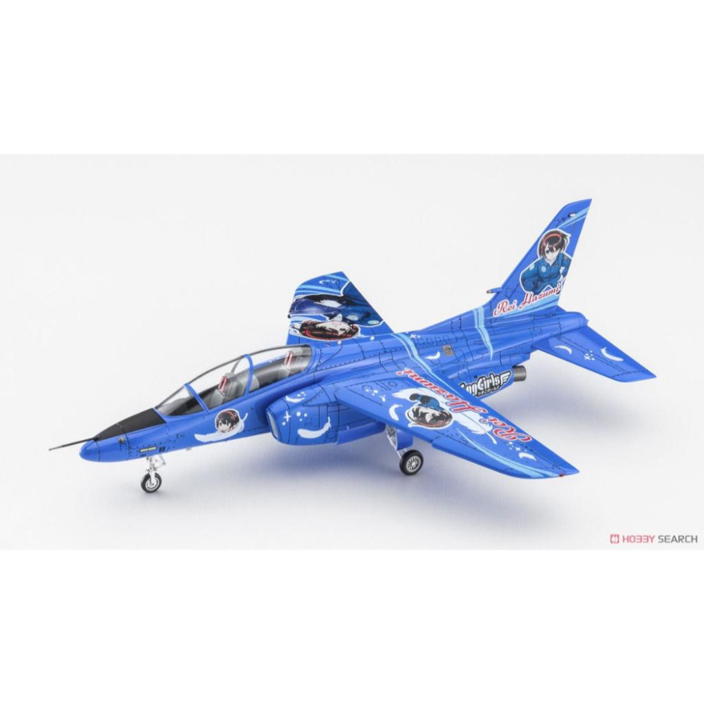 【小人物繪舘】 *現貨*Hasegawa長谷川SP567 1/72 川崎 T-4 蛋機女孩 羽澄れい 彩繪機限定品-細節圖6