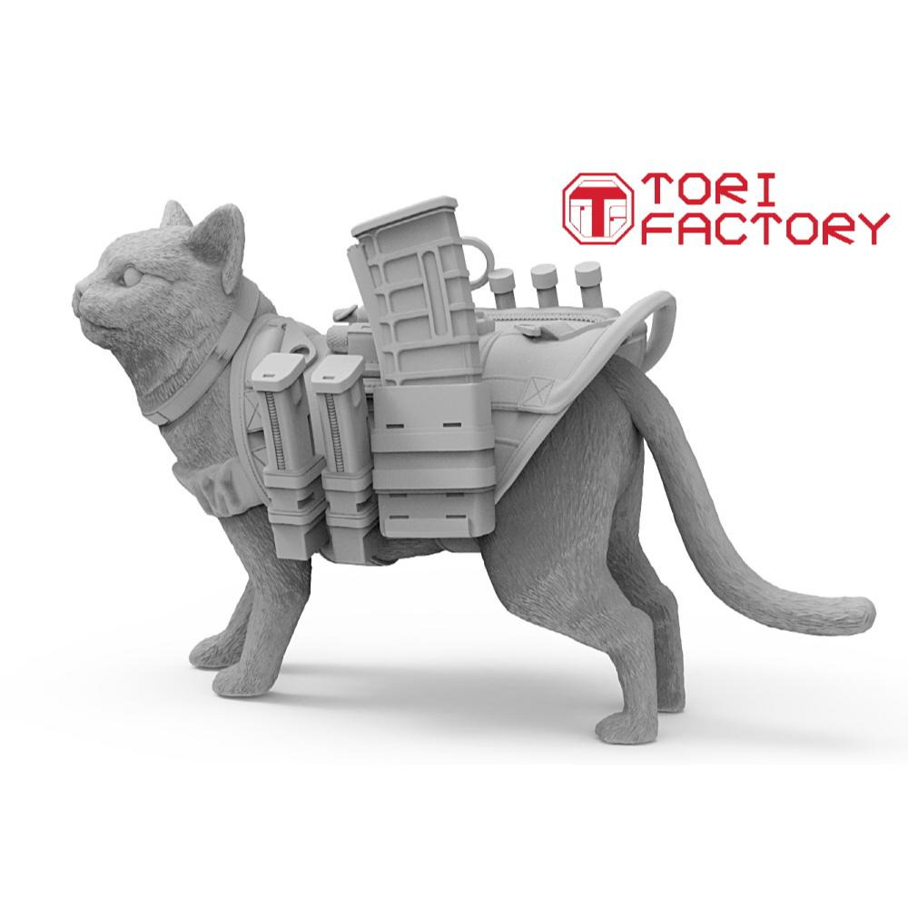 [小人物繪舘]*現貨*Tori MF-44 ABCD 戰術貓 1/35-1/12 3D列印模型-細節圖8