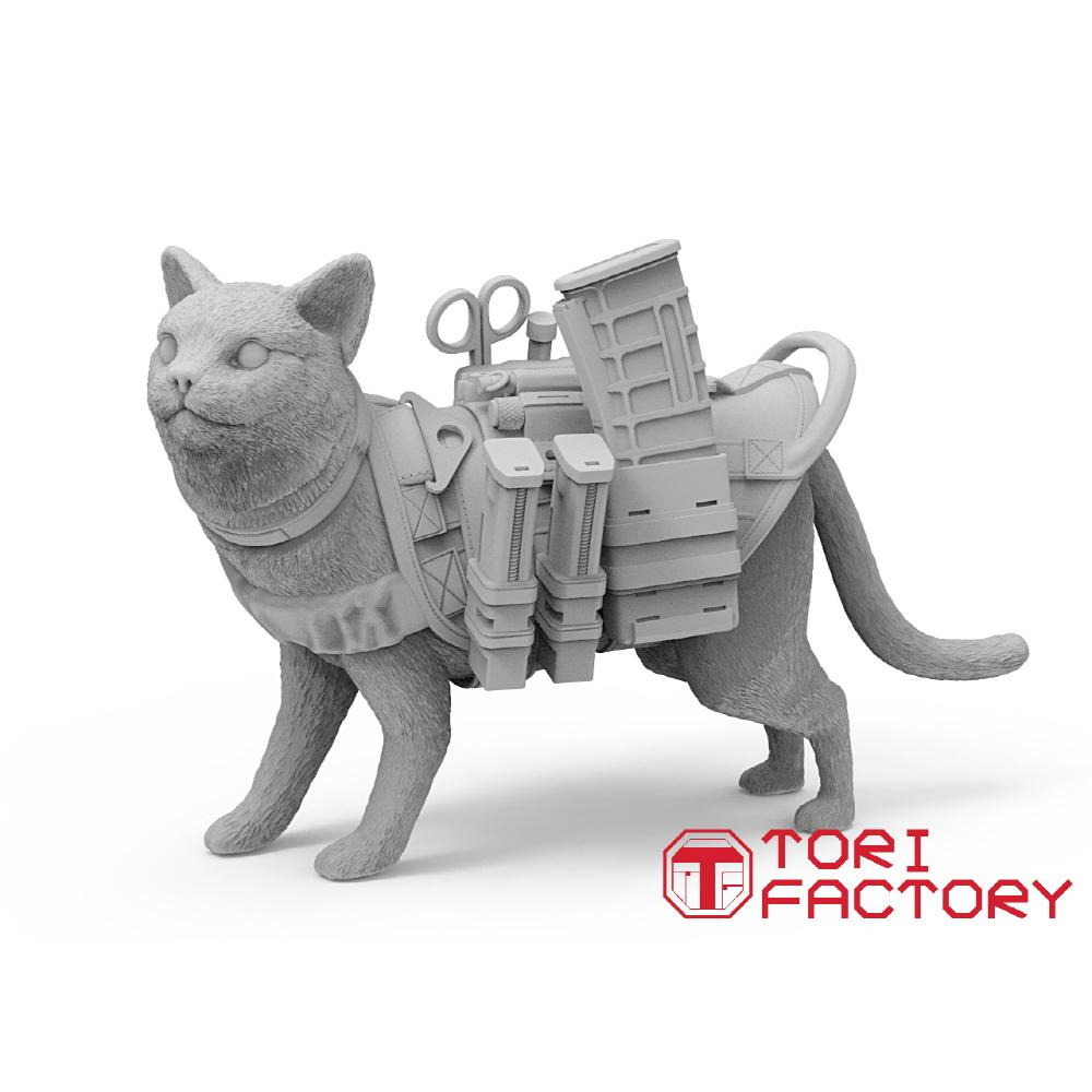 [小人物繪舘]*現貨*Tori MF-44 ABCD 戰術貓 1/35-1/12 3D列印模型-細節圖9