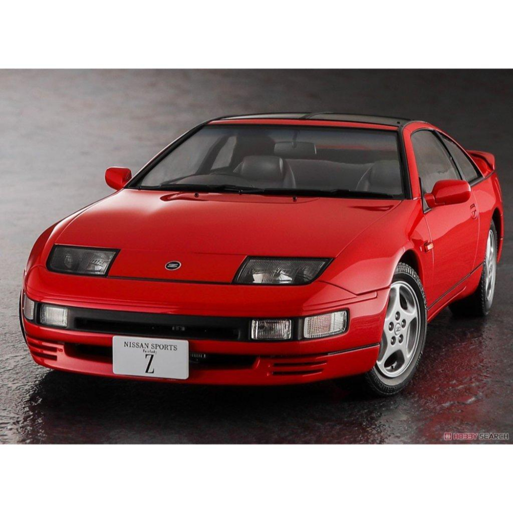 【小人物繪舘】*現貨*Hasegawa長谷川 日產FAIRLADY Z32 300ZX雙渦輪1989 1/24組裝模型-細節圖2