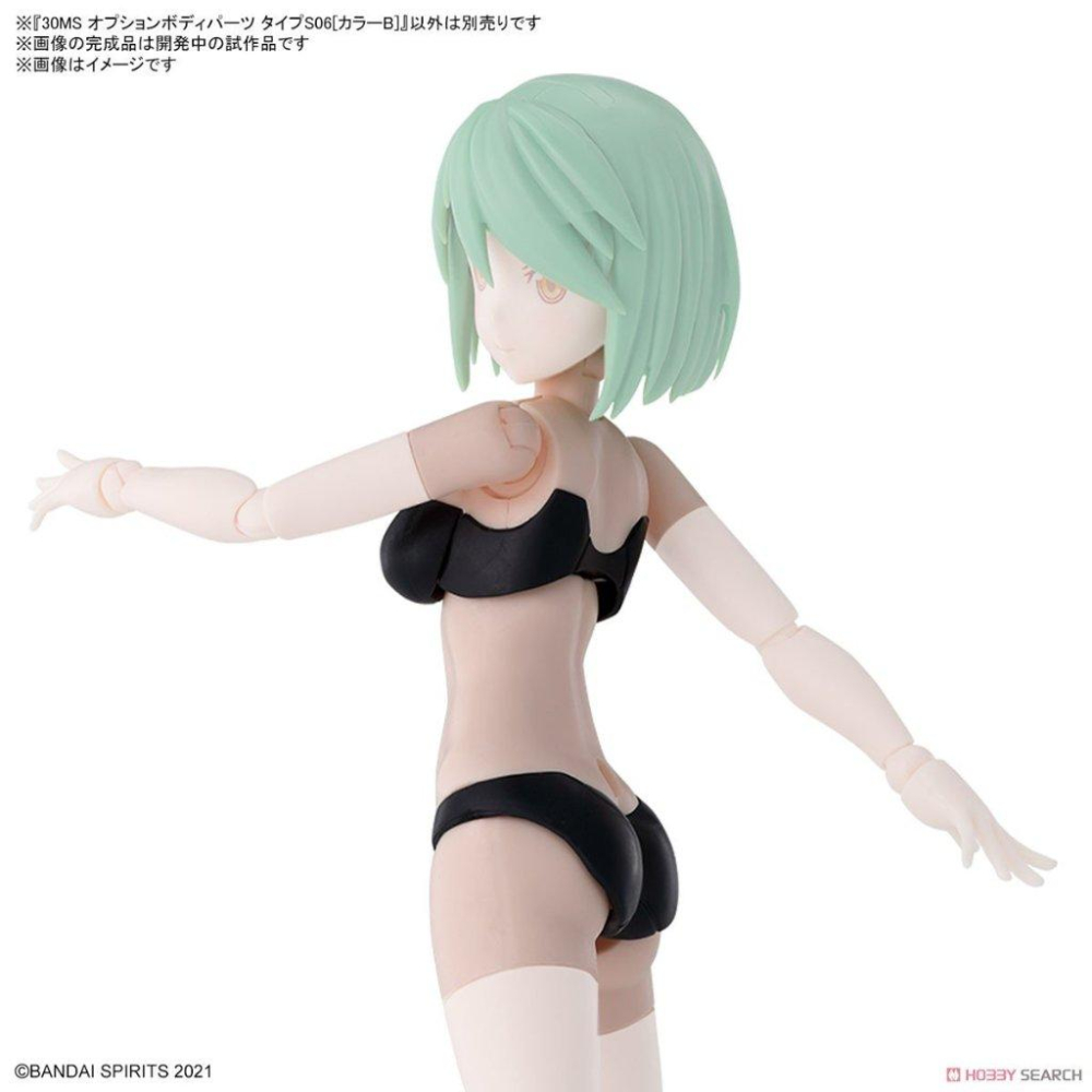 【小人物繪舘】*現貨* BANDAI萬代30MS 組裝少女輕作戰 身體配件套組 TYPE S06 [顏色B]組裝模型-細節圖5
