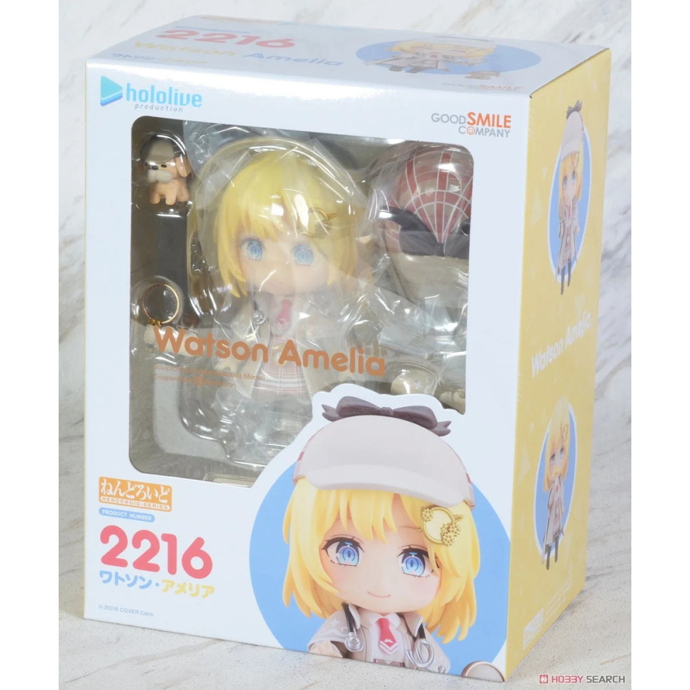 【小人物繪舘】*現貨*代理版GSC hololive 黏土人 華生‧艾米莉亞 PVC完成品-細節圖2