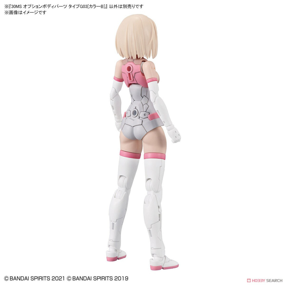 【小人物繪舘】*現貨*BANDAI萬代30MS 身體配件套組 TYPE G03[顏色B]組裝模型-細節圖3