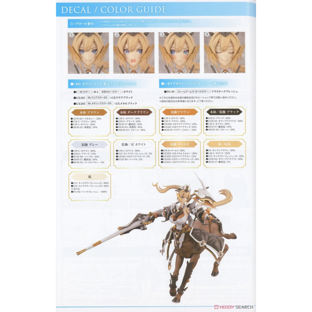 【小人物繪舘】*現貨*代理一般版壽屋ARCANADEA 阿爾卡納蒂亞 伊蓮娜ELENA 人馬 組裝模型(AR005)-細節圖9