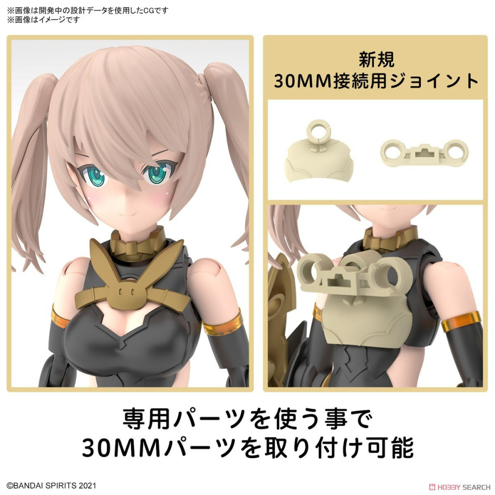 【小人物繪舘】*現貨* BANDAI萬代30MS 組裝少女輕作戰 SIS-Tc20g 茲琪露娜=提亞斯(純真裝)-細節圖4