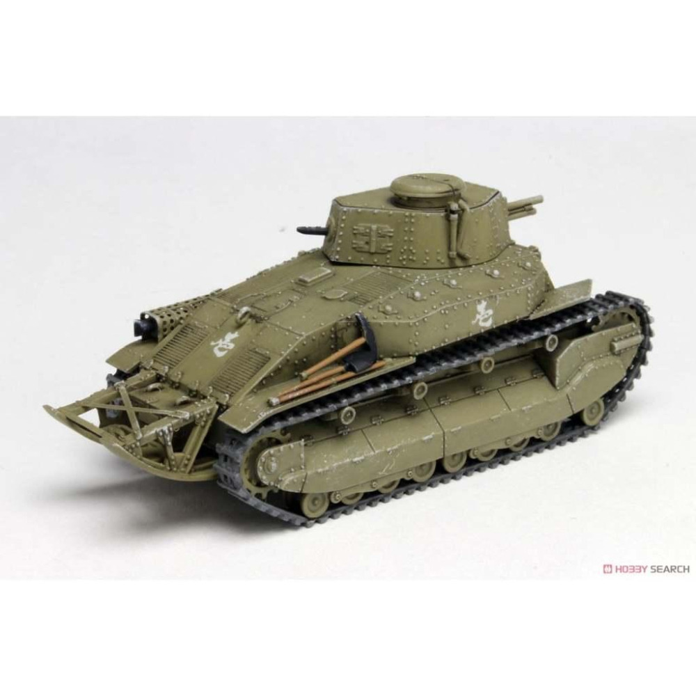 【小人物繪舘】 *現貨*日版PLATZ少女與戰車劇場版1/72 八九式中戰車甲型 含人物壓克力立牌 模型GP72-43-細節圖2