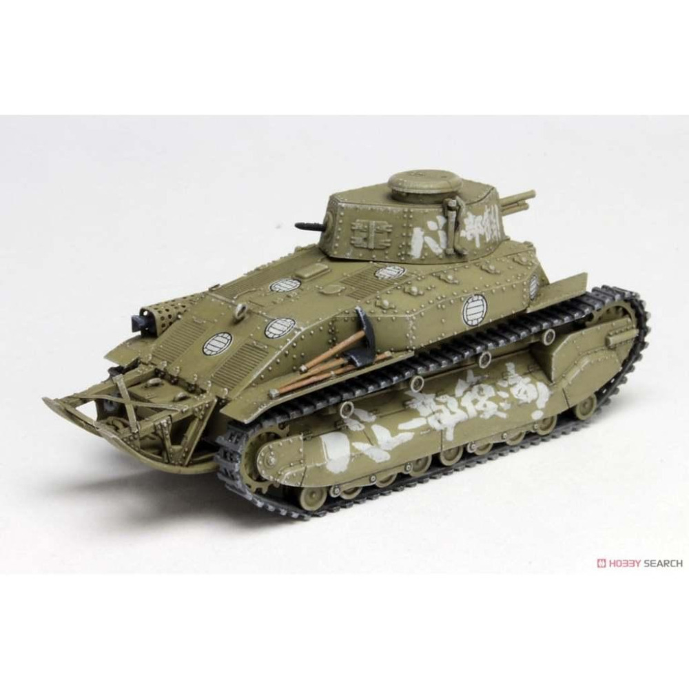 【小人物繪舘】 *現貨*日版PLATZ少女與戰車劇場版1/72 八九式中戰車甲型 含人物壓克力立牌 模型GP72-43-細節圖3