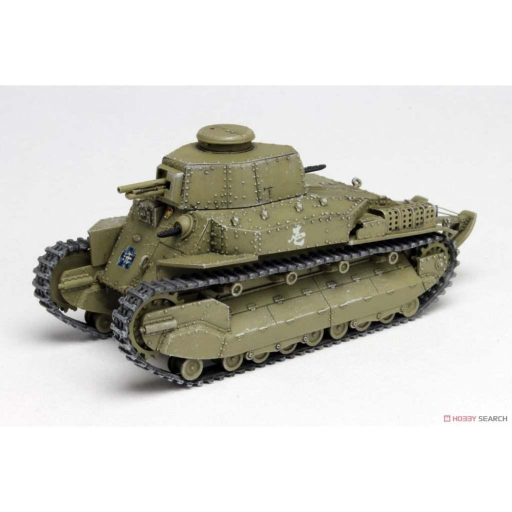 【小人物繪舘】 *現貨*日版PLATZ少女與戰車劇場版1/72 八九式中戰車甲型 含人物壓克力立牌 模型GP72-43-細節圖5