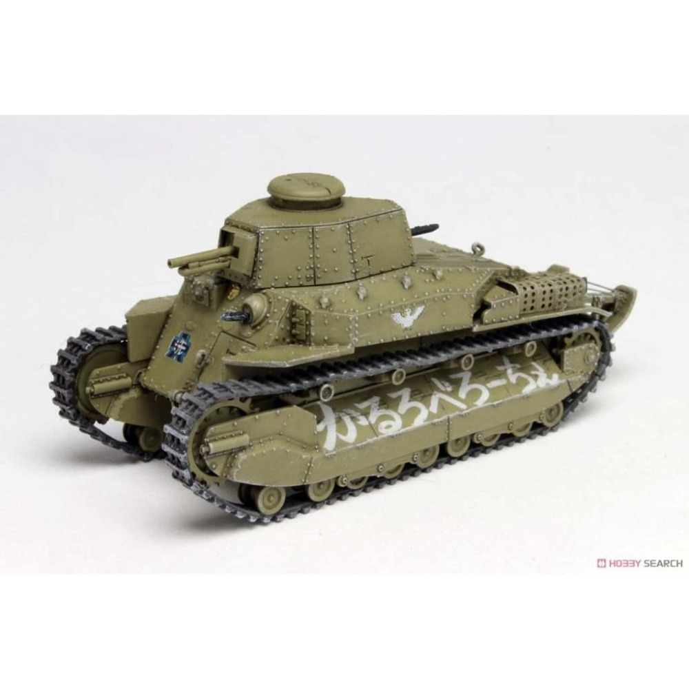 【小人物繪舘】 *現貨*日版PLATZ少女與戰車劇場版1/72 八九式中戰車甲型 含人物壓克力立牌 模型GP72-43-細節圖7