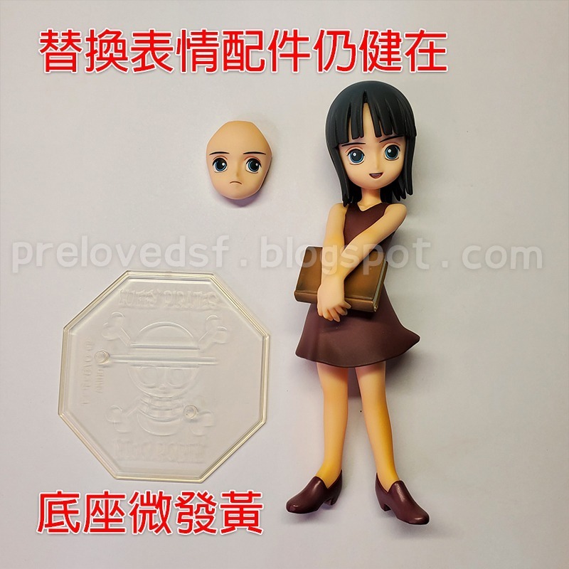 MegaHouse 2008 ONE PIECE POP 羅賓 小時候 海賊王 正版初版 二手有盒〈清空間放山雞〉-細節圖3