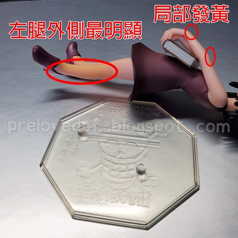 MegaHouse 2008 ONE PIECE POP 羅賓 小時候 海賊王 正版初版 二手有盒〈清空間放山雞〉-細節圖5