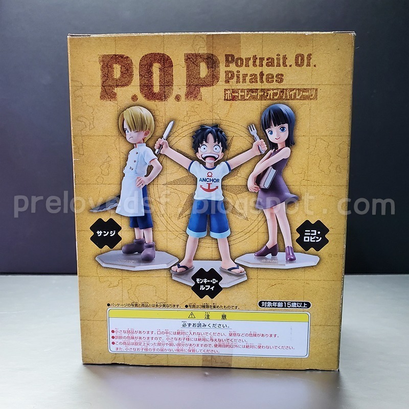 MegaHouse 2008 ONE PIECE POP 羅賓 小時候 海賊王 正版初版〈清空間放山雞〉-細節圖2