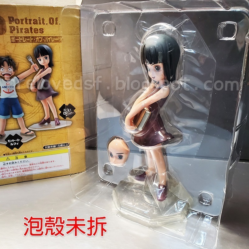 MegaHouse 2008 ONE PIECE POP 羅賓 小時候 海賊王 正版初版〈清空間放山雞〉-細節圖4