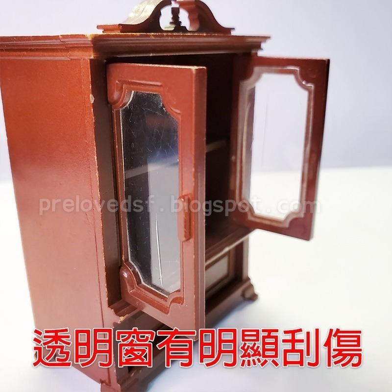 森林家族 絕版 書櫃 一桌四椅 二手無盒 不拆售〈清空間放山雞〉-細節圖6