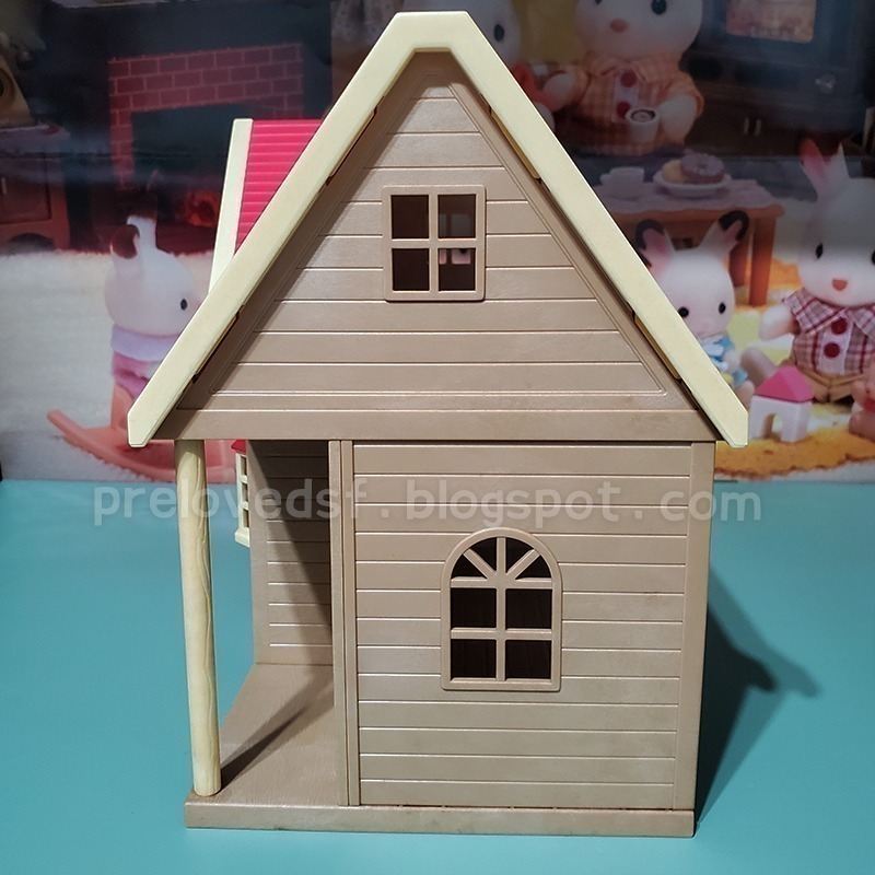 Sylvanian Families 森林家族 木莓林小屋 紅莓屋 紅屋頂小屋 二手無盒 絕版〈清空間放山雞〉-細節圖3