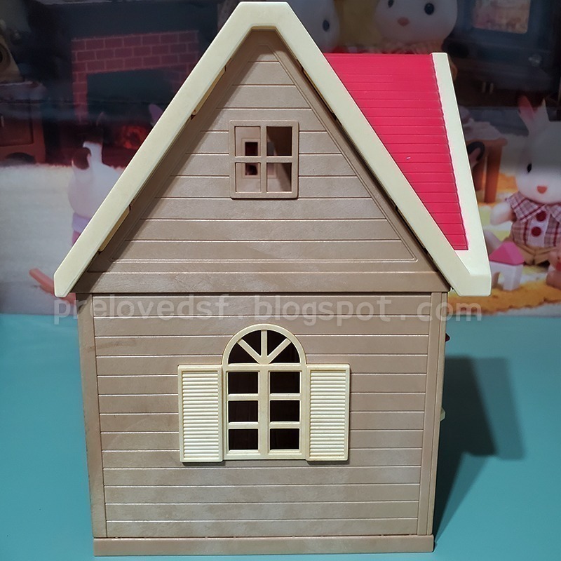 Sylvanian Families 森林家族 木莓林小屋 紅莓屋 紅屋頂小屋 二手無盒 絕版〈清空間放山雞〉-細節圖4