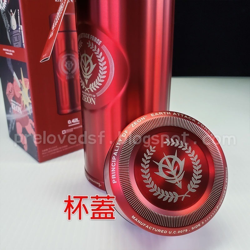 U.C.STYLE INDUSTRIES 咖啡專用保溫杯 吉翁紅 絕版 2018〈清空間放山雞〉-細節圖7