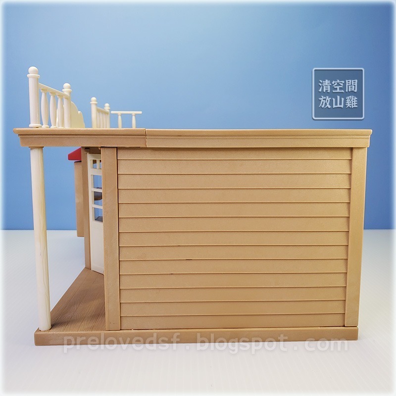 Sylvanian Families 森林家族 森林麵包店空屋 附招牌 絕版〈清空間放山雞〉-細節圖2