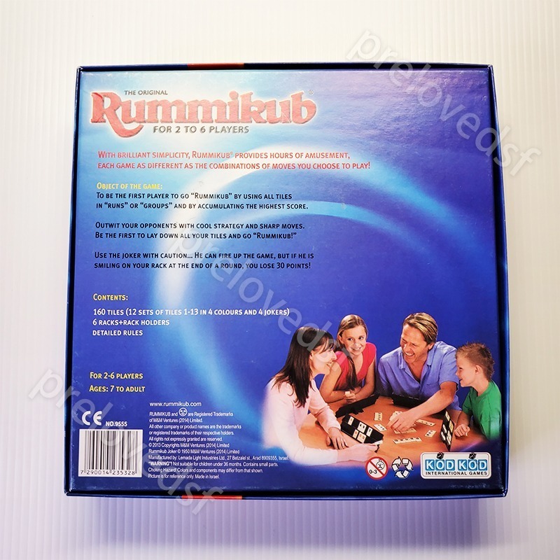 桌遊 拉密 攜帶版 Rummikub XP MINI 避難打發時間〈清空間放山雞〉-細節圖2