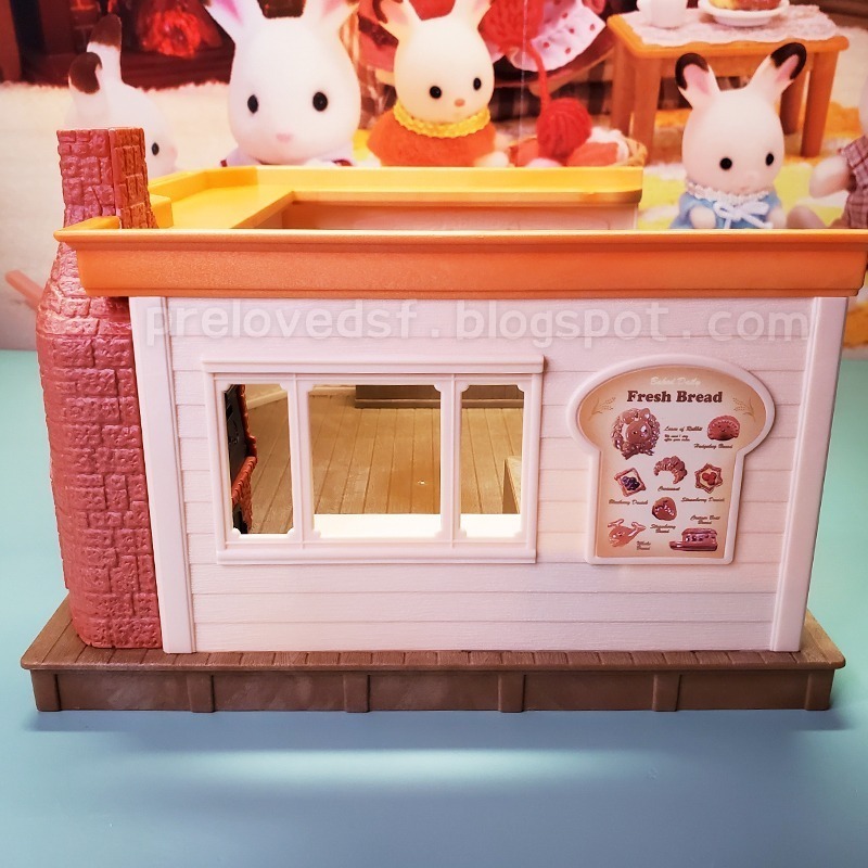 森林家族 絕版 麵包店 森林烘焙坊 空屋無配件 二手無盒〈清空間放山雞〉-細節圖2