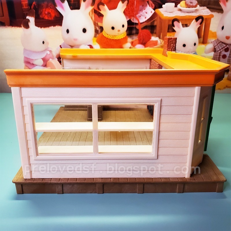 森林家族 絕版 麵包店 森林烘焙坊 空屋無配件 二手無盒〈清空間放山雞〉-細節圖3