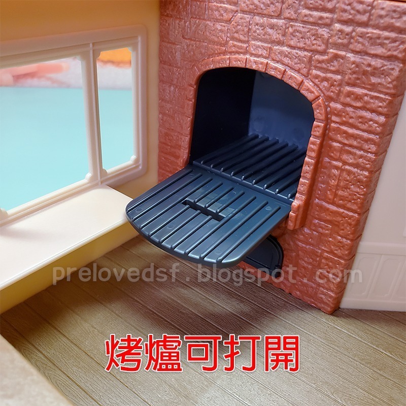 森林家族 絕版 麵包店 森林烘焙坊 空屋無配件 二手無盒〈清空間放山雞〉-細節圖7