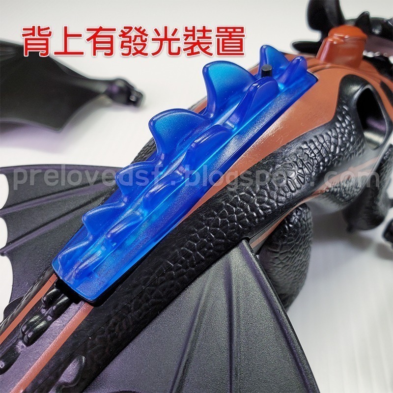 Playmobil 9246 馴龍高手 沒牙 Toothless  二手無盒 絕版〈清空間放山雞〉-細節圖6