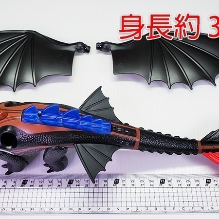 Playmobil 9246 馴龍高手 沒牙 Toothless  二手無盒 絕版〈清空間放山雞〉-細節圖9