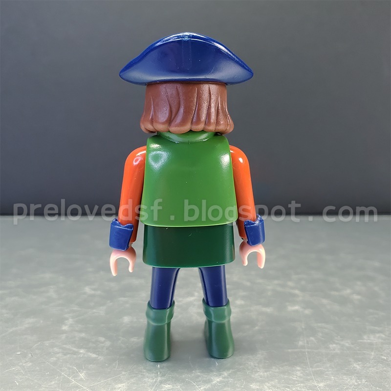 Playmobil 5136 摩比 人偶 海盜 眼罩 海盜帽 綠背心〈清空間放山雞〉-細節圖3