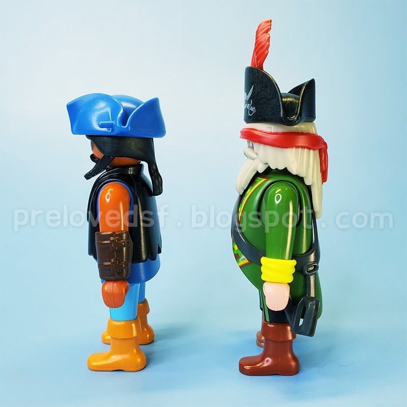 Playmobil 6162 6822 摩比 人偶 海盜 船長 不拆售〈清空間放山雞〉-細節圖2