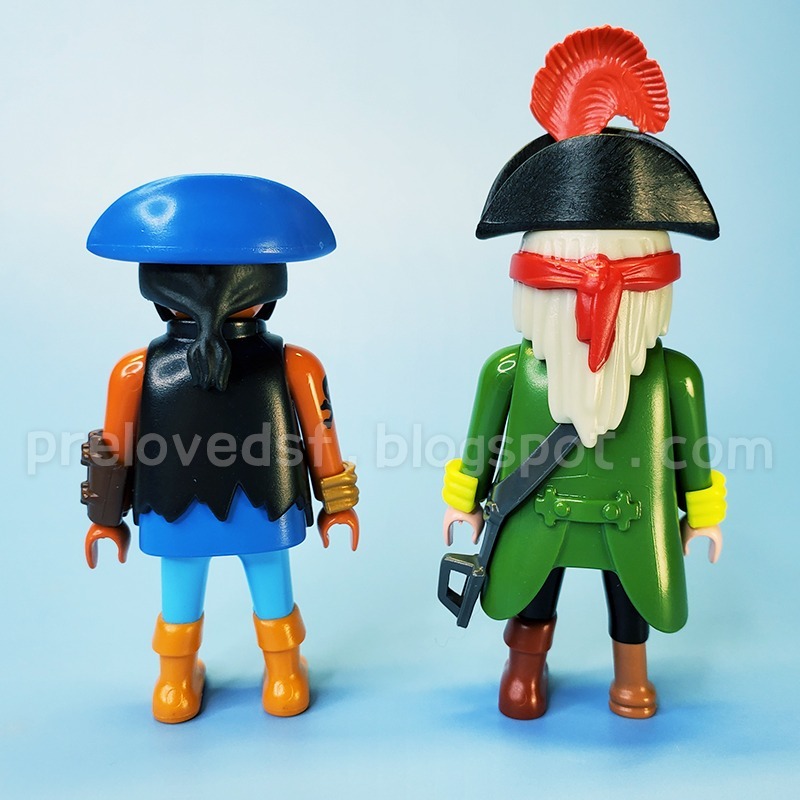 Playmobil 6162 6822 摩比 人偶 海盜 船長 不拆售〈清空間放山雞〉-細節圖3