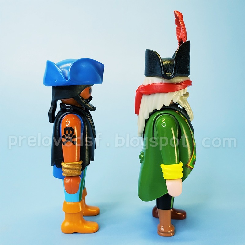Playmobil 6162 6822 摩比 人偶 海盜 船長 不拆售〈清空間放山雞〉-細節圖4