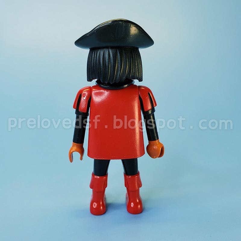 Playmobil 56020 摩比 人偶 海盜 黑色海盜帽 絕版拼圖裡的摩比人偶〈清空間放山雞〉-細節圖3