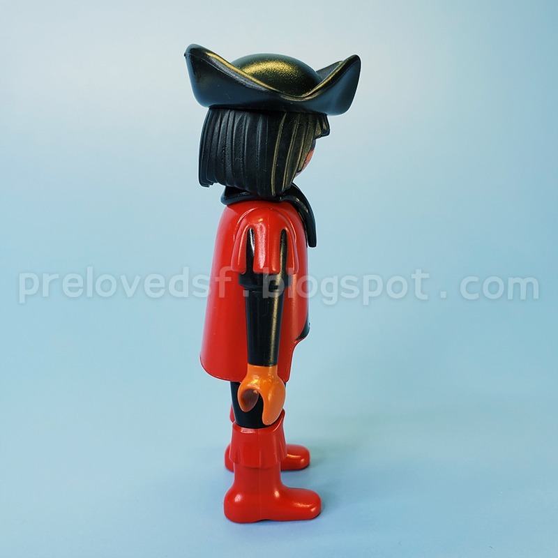 Playmobil 56020 摩比 人偶 海盜 黑色海盜帽 絕版拼圖裡的摩比人偶〈清空間放山雞〉-細節圖4