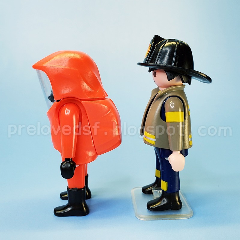 Playmobil 4795 5367 摩比 人偶 消防員 救火員 雙人不拆售〈清空間放山雞〉-細節圖2