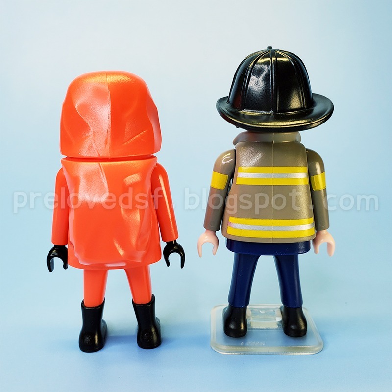 Playmobil 4795 5367 摩比 人偶 消防員 救火員 雙人不拆售〈清空間放山雞〉-細節圖3