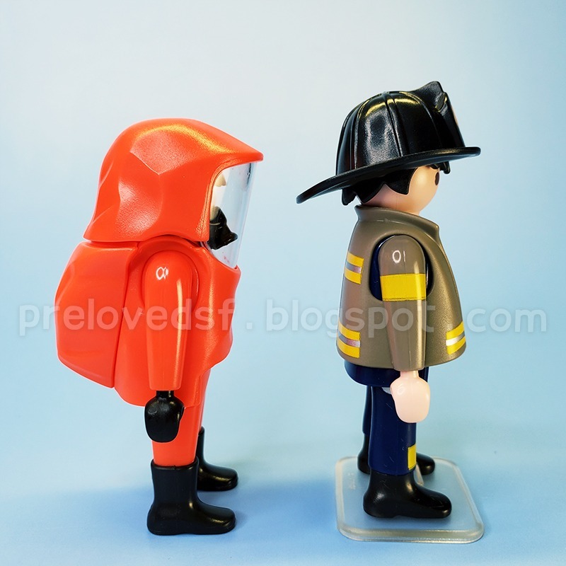 Playmobil 4795 5367 摩比 人偶 消防員 救火員 雙人不拆售〈清空間放山雞〉-細節圖4
