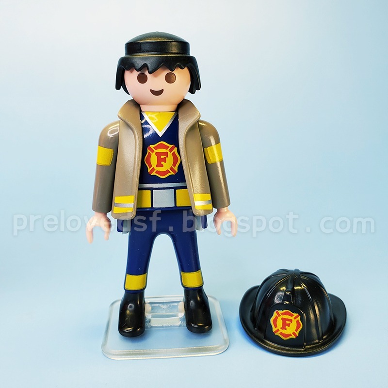 Playmobil 4795 5367 摩比 人偶 消防員 救火員 雙人不拆售〈清空間放山雞〉-細節圖6