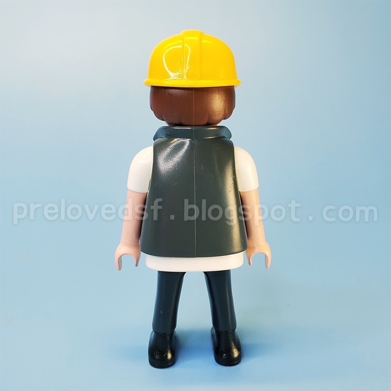 Playmobil 5294 摩比 人偶 建築師 工地安全帽〈清空間放山雞〉-細節圖3