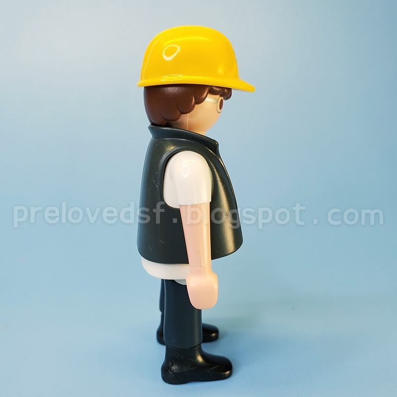 Playmobil 5294 摩比 人偶 建築師 工地安全帽〈清空間放山雞〉-細節圖4