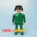 Playmobil 摩比 人偶 老摩 絕版〈清空間放山雞〉-規格圖8