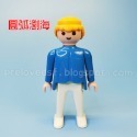 Playmobil 摩比 人偶 老摩 絕版〈清空間放山雞〉-規格圖8