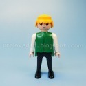 Playmobil 摩比 人偶 老摩 絕版〈清空間放山雞〉-規格圖8