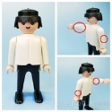 Playmobil 摩比 人偶 老摩 絕版〈清空間放山雞〉-規格圖8