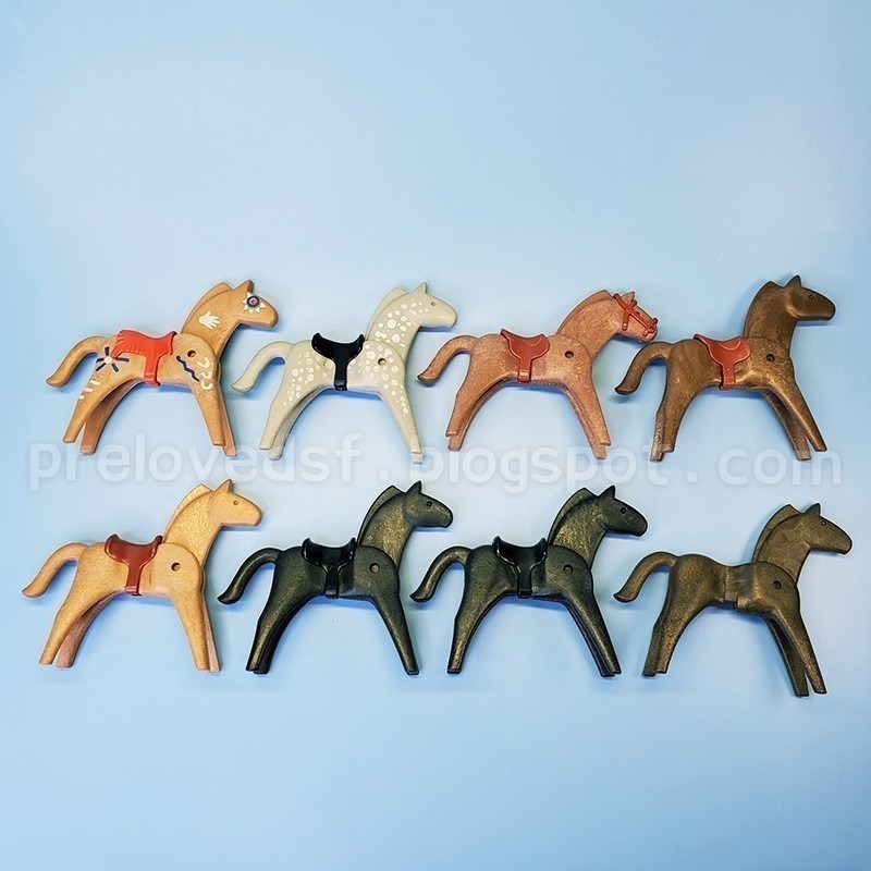 Playmobil 摩比 老摩馬 馬 絕版〈清空間放山雞〉-細節圖2