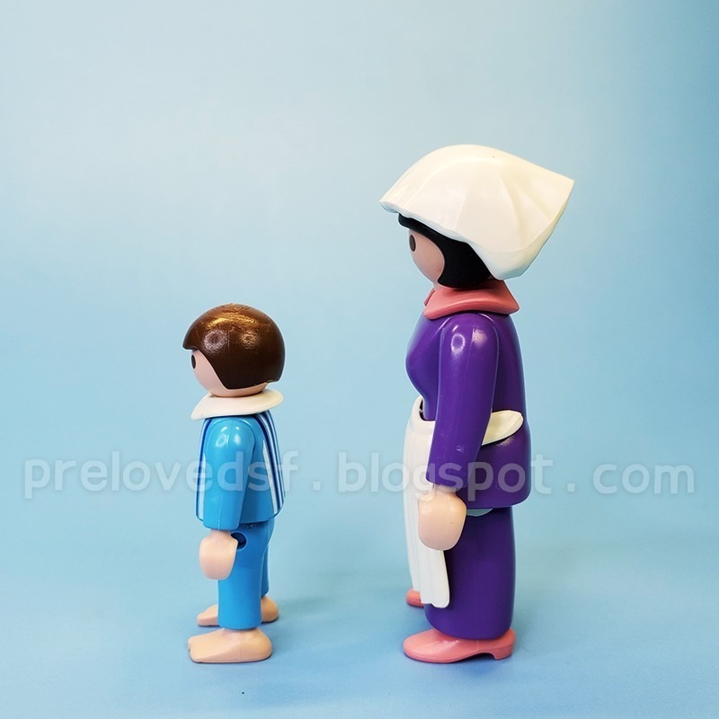 Playmobil 5324 摩比 人偶 維多利亞系列 女僕 小朋友〈清空間放山雞〉-細節圖2