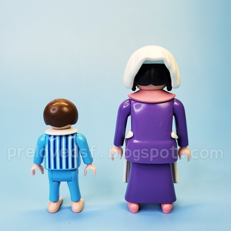 Playmobil 5324 摩比 人偶 維多利亞系列 女僕 小朋友〈清空間放山雞〉-細節圖3