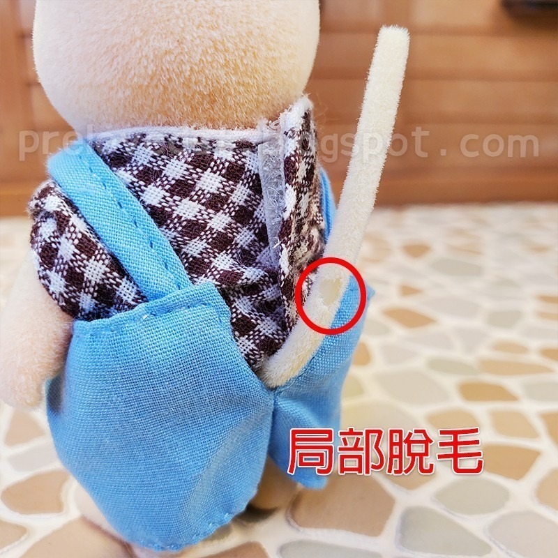 Sylvanian Families 森林家族 三色貓 白色敞篷車 家庭車 絕版〈清空間放山雞〉-細節圖8