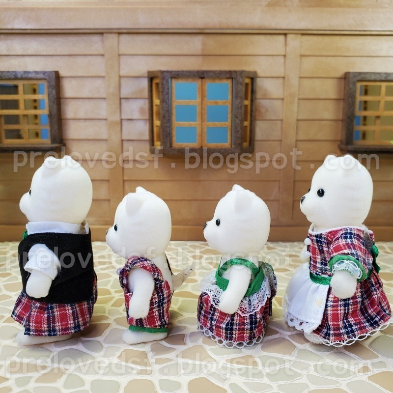 Sylvanian Families 森林家族 西高地白梗犬 西莎 高地犬 絕版〈清空間放山雞〉-細節圖2